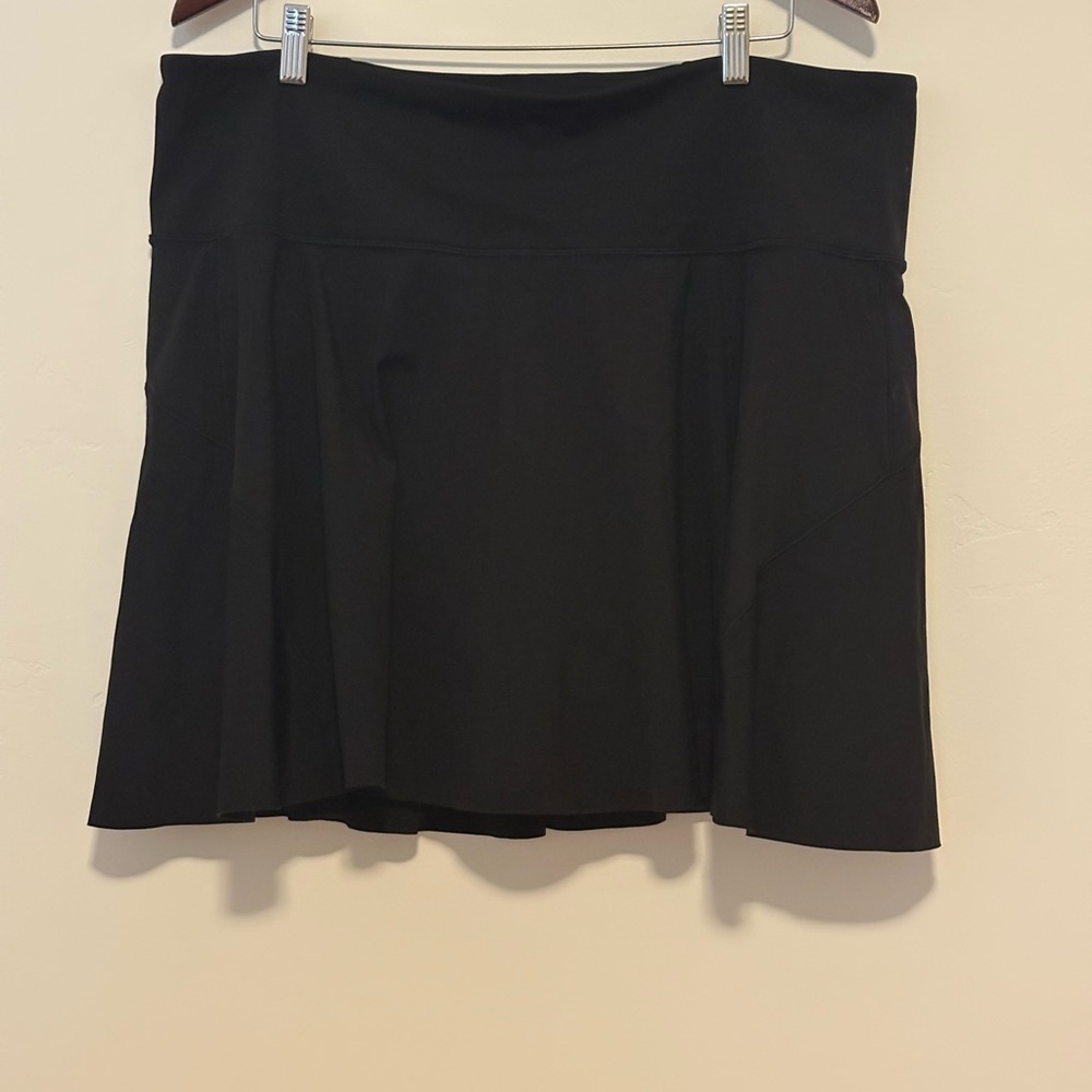 Athleta Black Skater Skirt